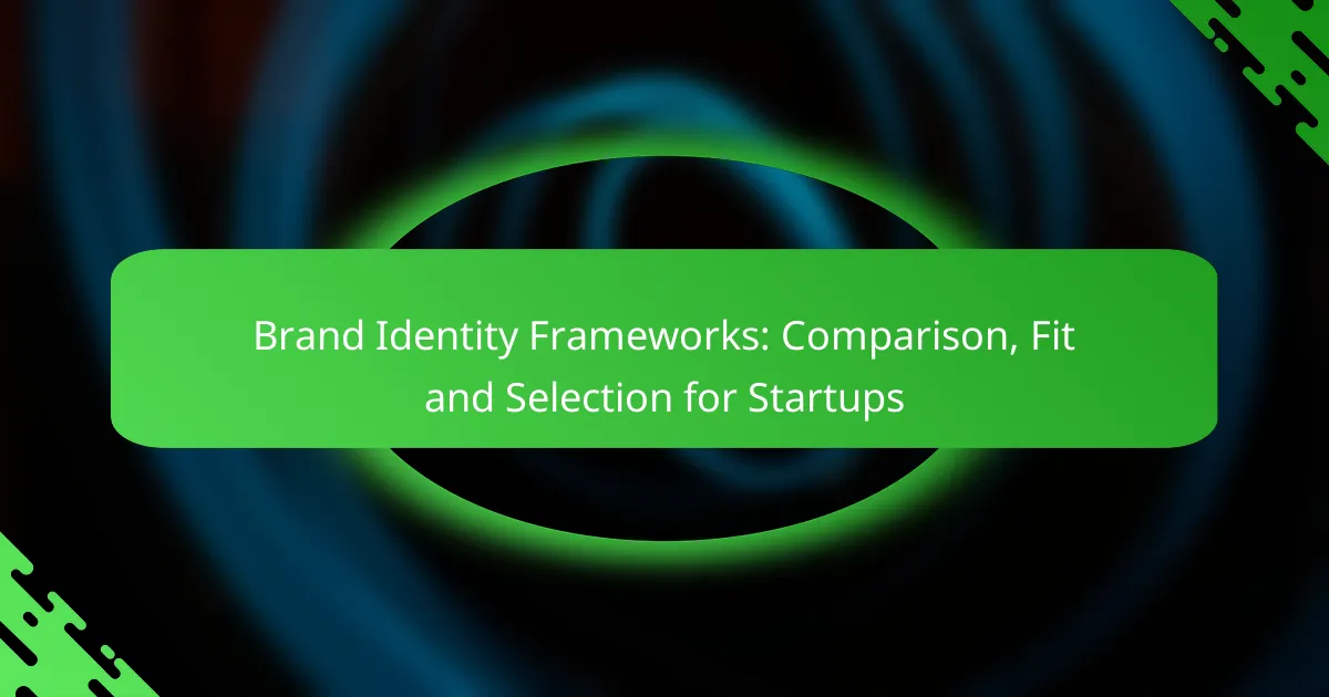 Brand Identity Frameworks: Comparison, Fit and Selection for Startups