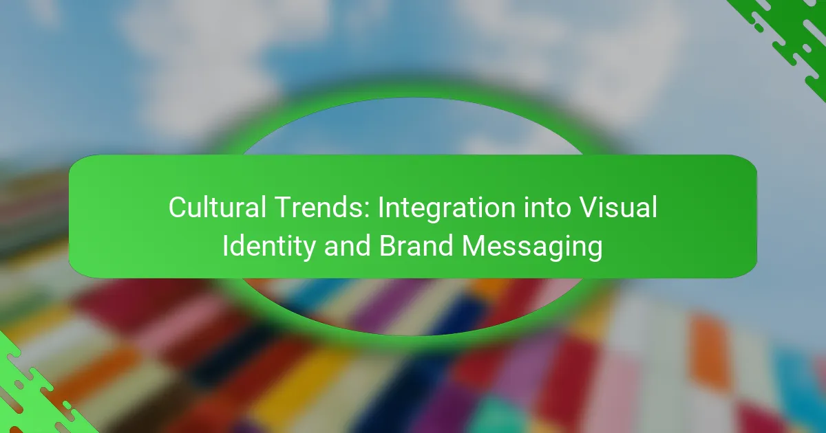 Cultural Trends: Integration into Visual Identity and Brand Messaging